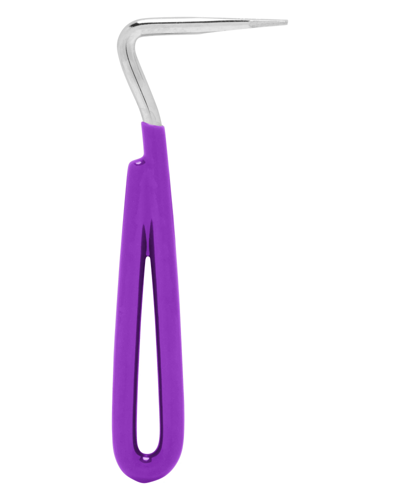 STC Grooming Purple Vinyl Hoof Pick