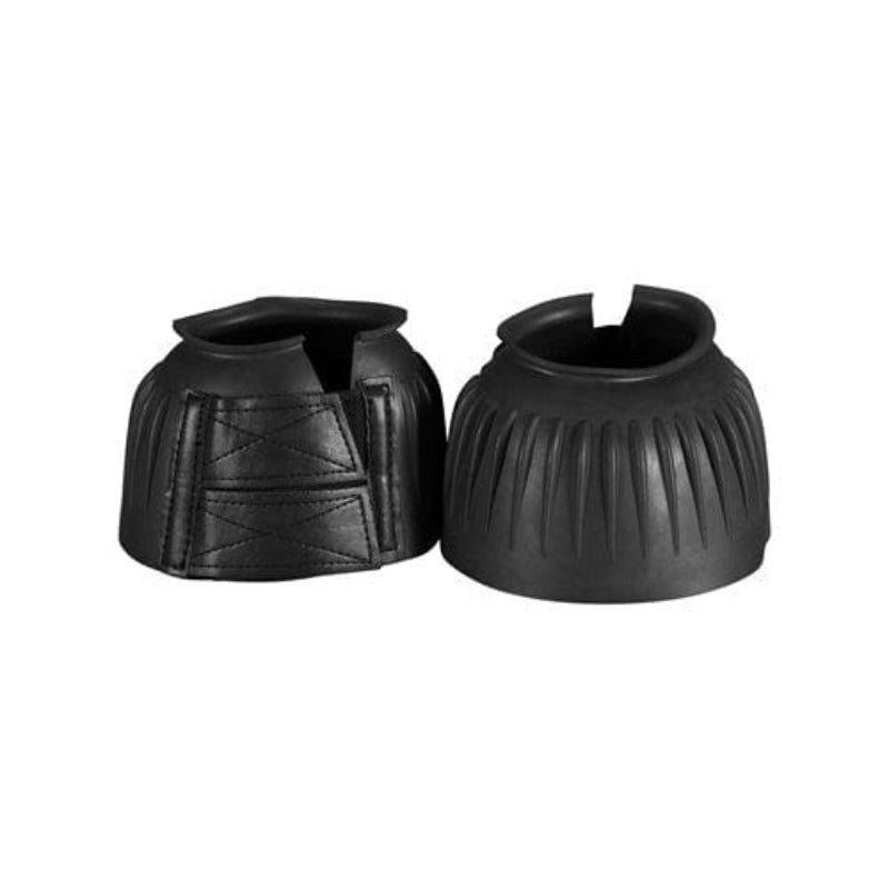STC Horse Boots & Bandages Double Velcro Rubber Bell Boots (HBT5920)