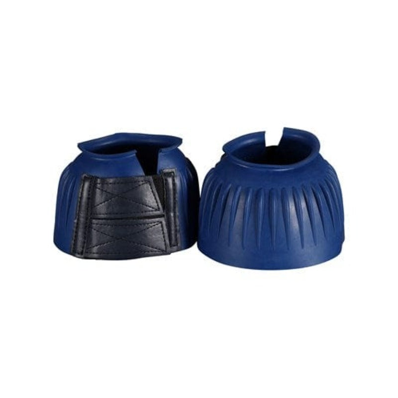 STC Horse Boots & Bandages Double Velcro Rubber Bell Boots (HBT5920)