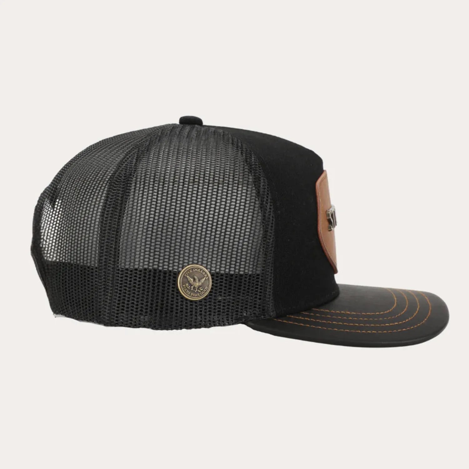 Stetson Caps Black Stetson Cap Trucker 160th Anniversary