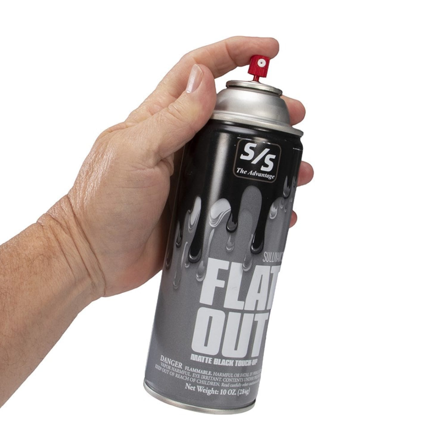 Sullivans Vet - Feed 284g / Matte Black Sullivan's Flat Out Touch Up Spray