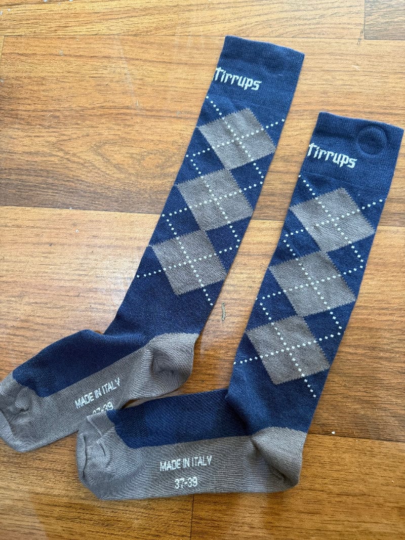 Tech Stirrups Socks S / Blue Tech Stirrup Socks Breathable Classic (TSSBN)