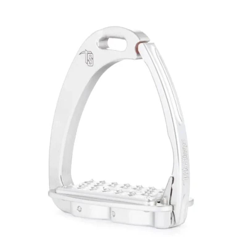 Tech Stirrups Stirrups Black/Silver Tech Stirrups Venice Medium Sloped Safety
