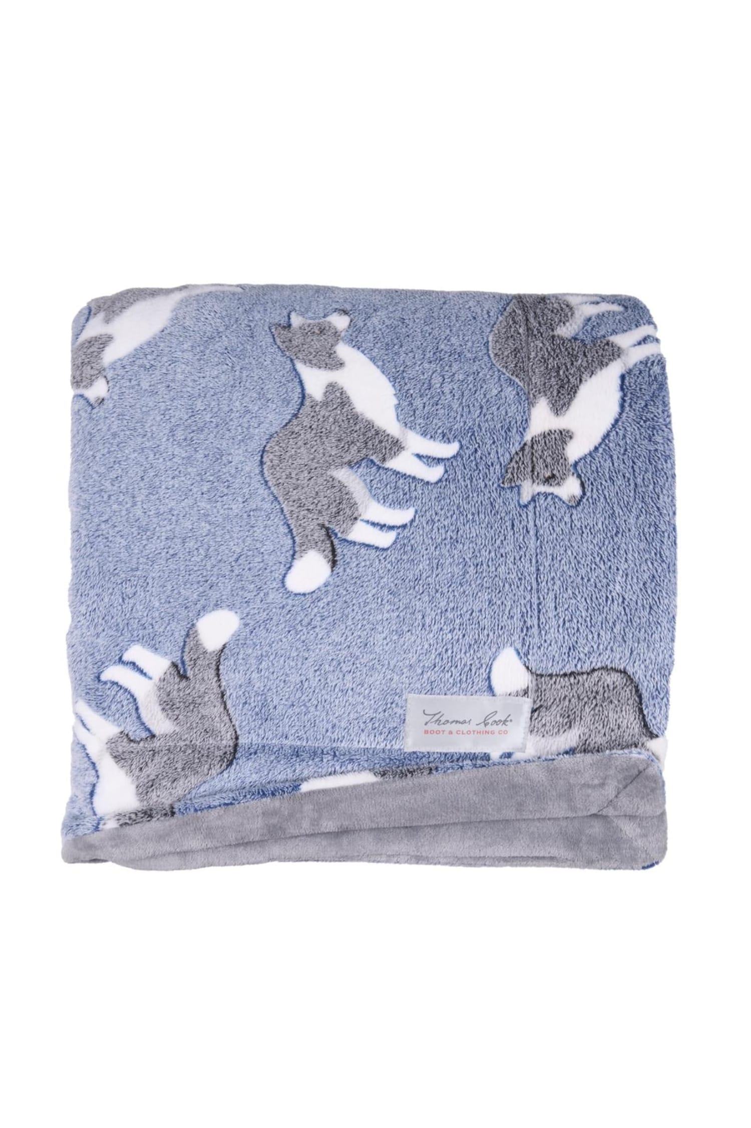 Thomas Cook Gifts - Homewares Blue Thomas Cook Snuggle Rug Dogs