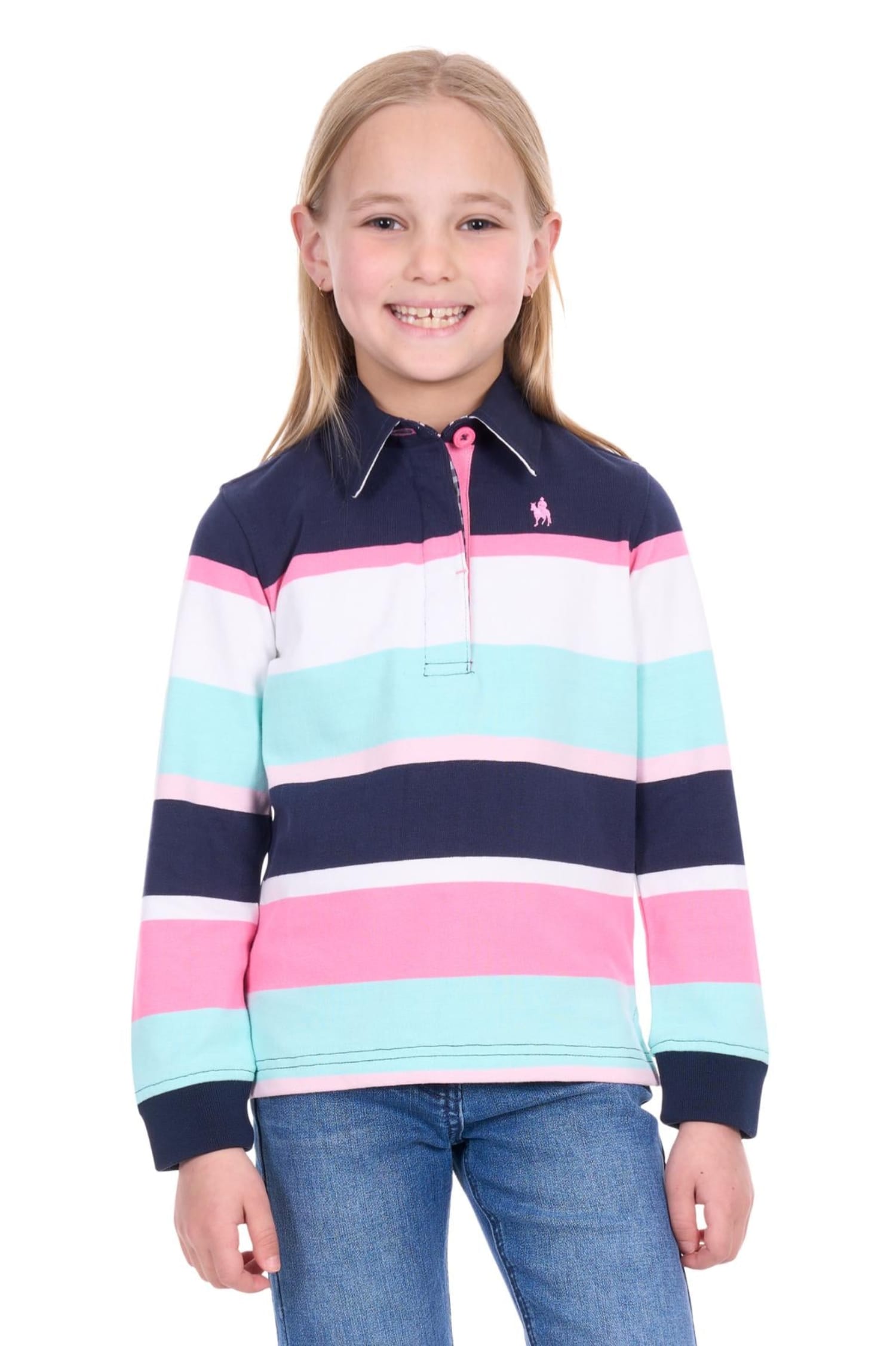 Thomas Cook Kids Jumpers- Jackets - Vests 04 / Multi Thomas Cook Jumper Girls Vivian Rugby