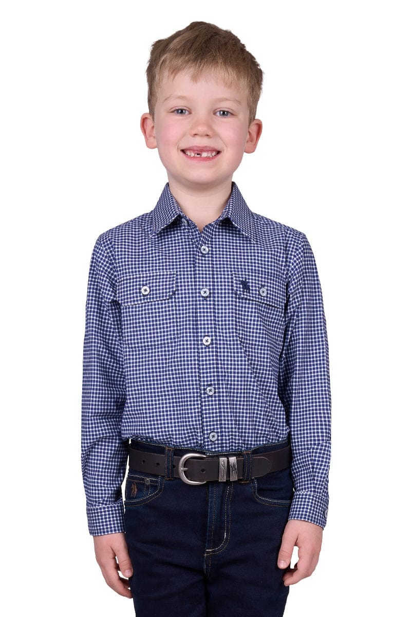 Thomas Cook Kids Shirts 02 / Navy Thomas Cook Shirt Boys Brock