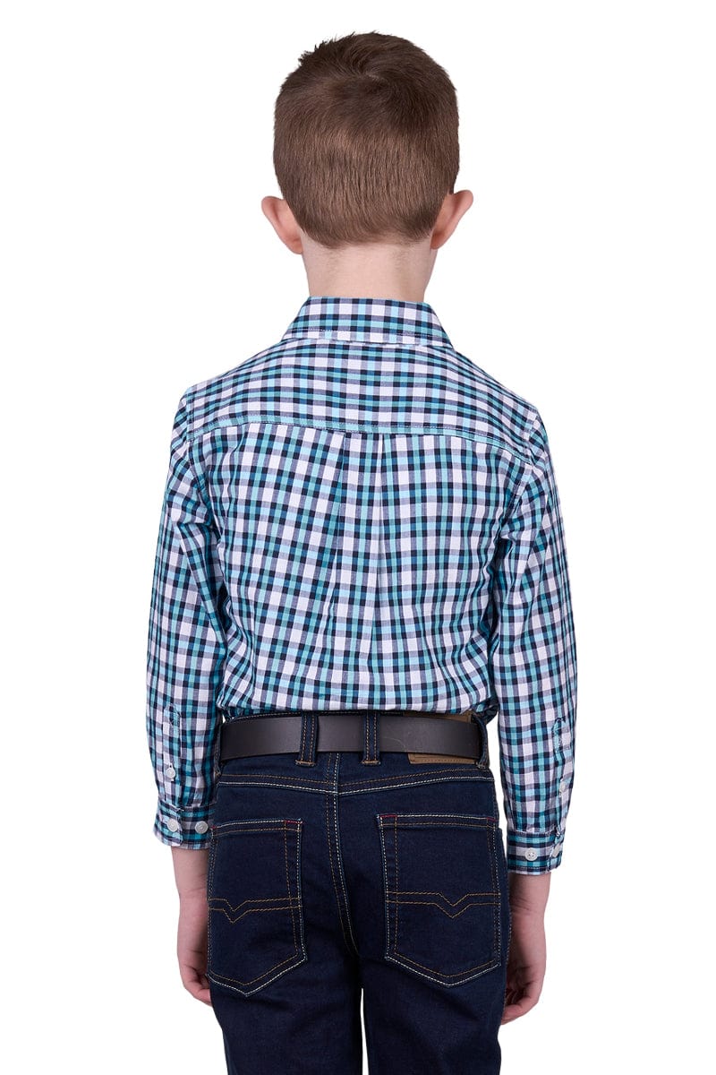 Thomas Cook Kids Shirts Hard Slog Boys Shirt Rui Half Button