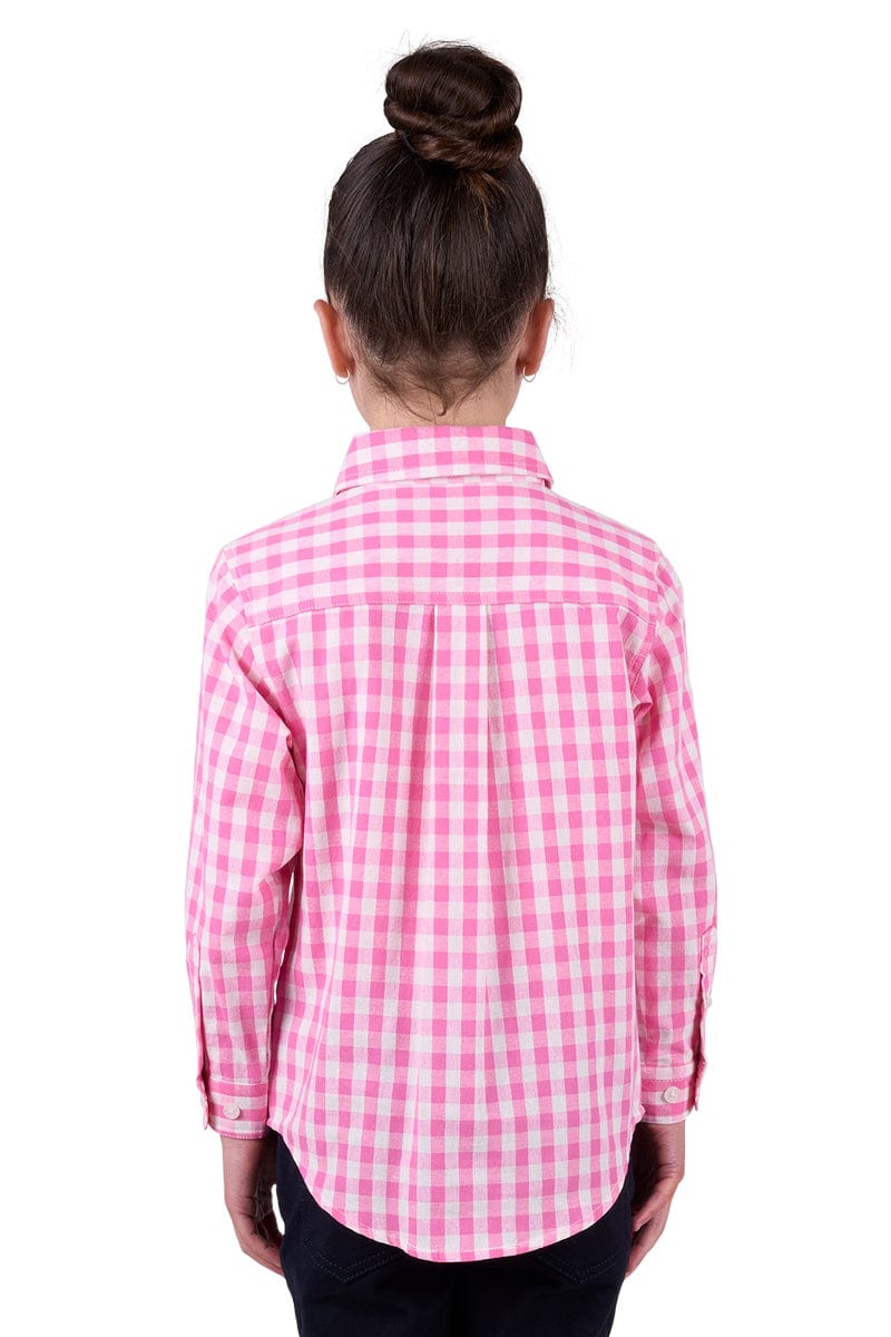Thomas Cook Kids Shirts Hard Slog Girls Shirt Melly Half Button