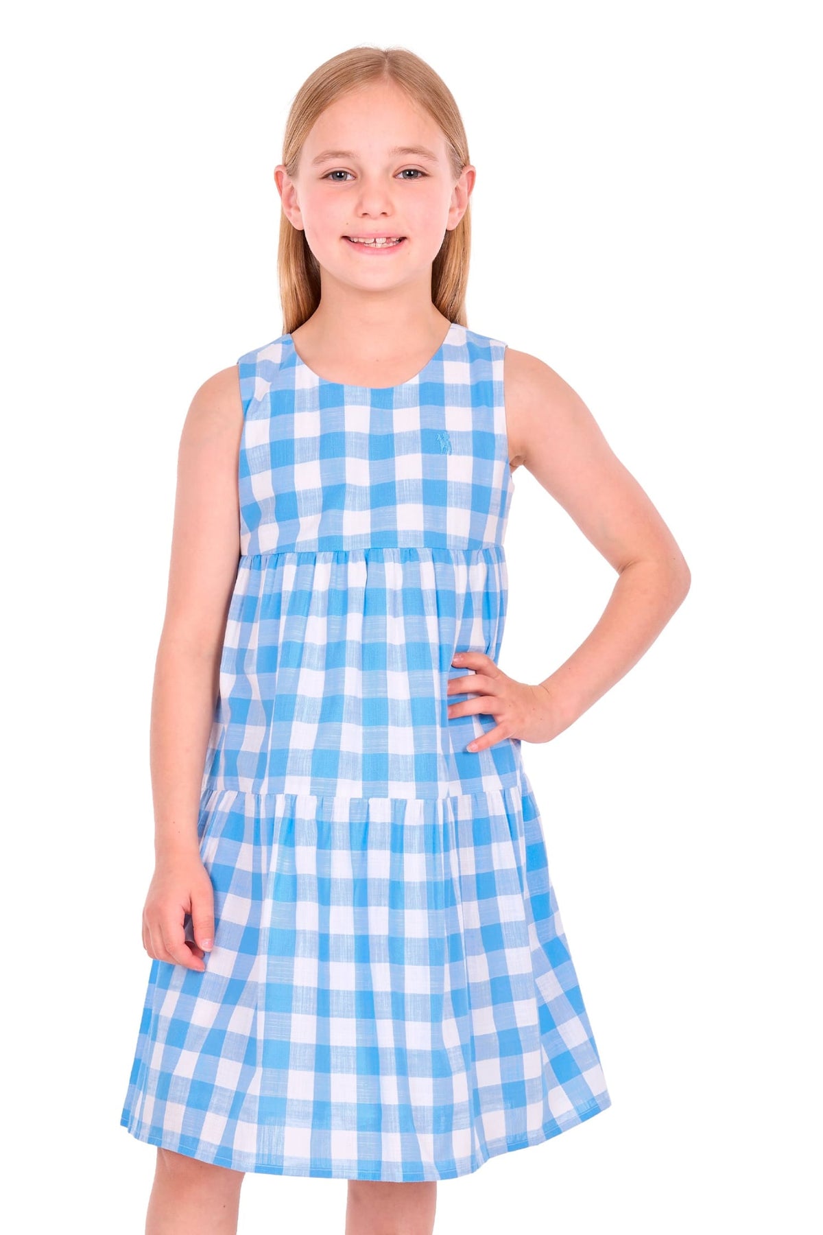 Thomas Cook Kids Shorts- Skirts - Dresses 04 / Blue/White Thomas Cook Dress Girls Amity