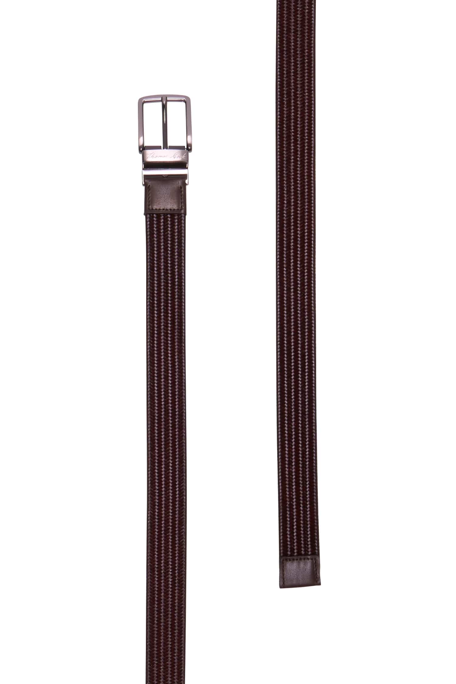 Thomas Cook Mens Belts XS / Chocolate/Tan Thomas Cook Belt Mens Chandler Reversible
