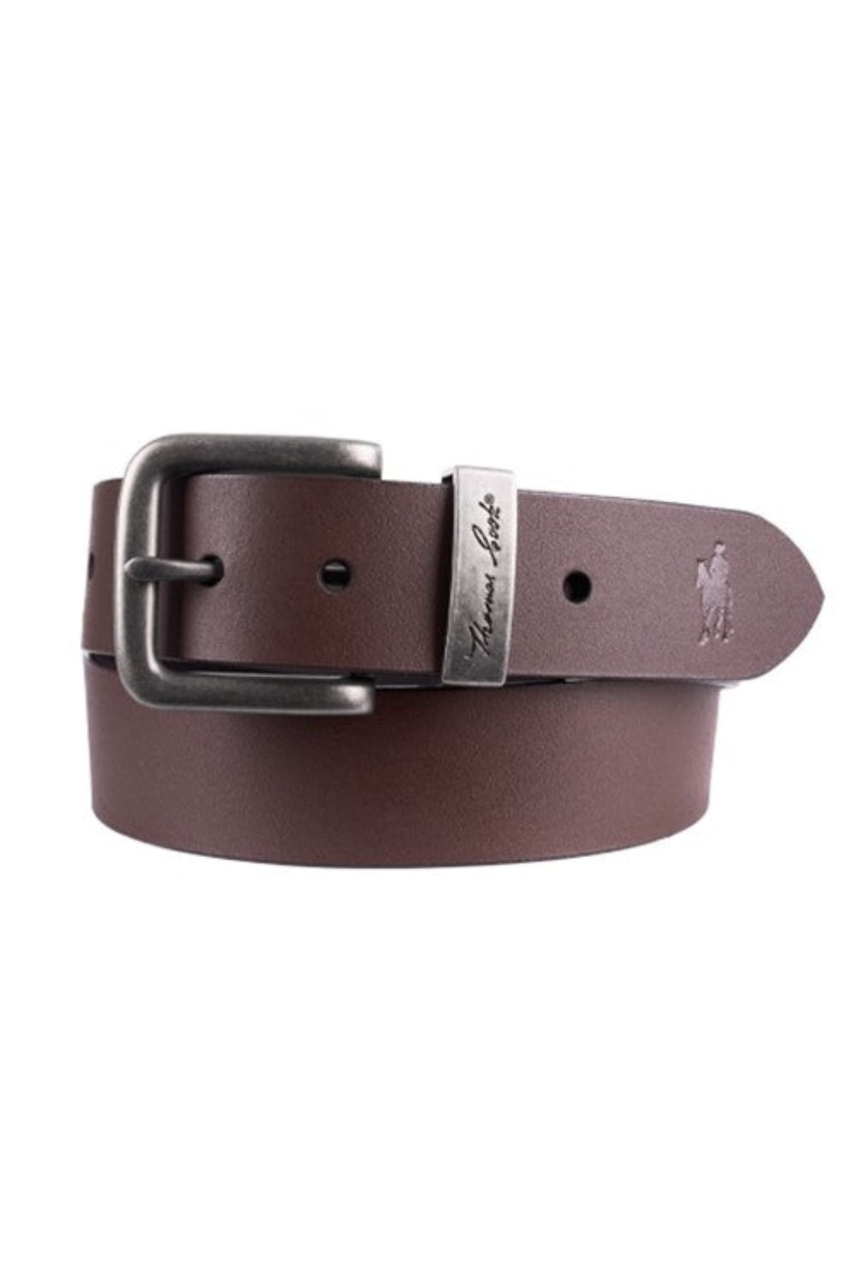 Thomas Cook Mens Belts XS / Dark Tan Thomas Cook Belt Mens Nelson