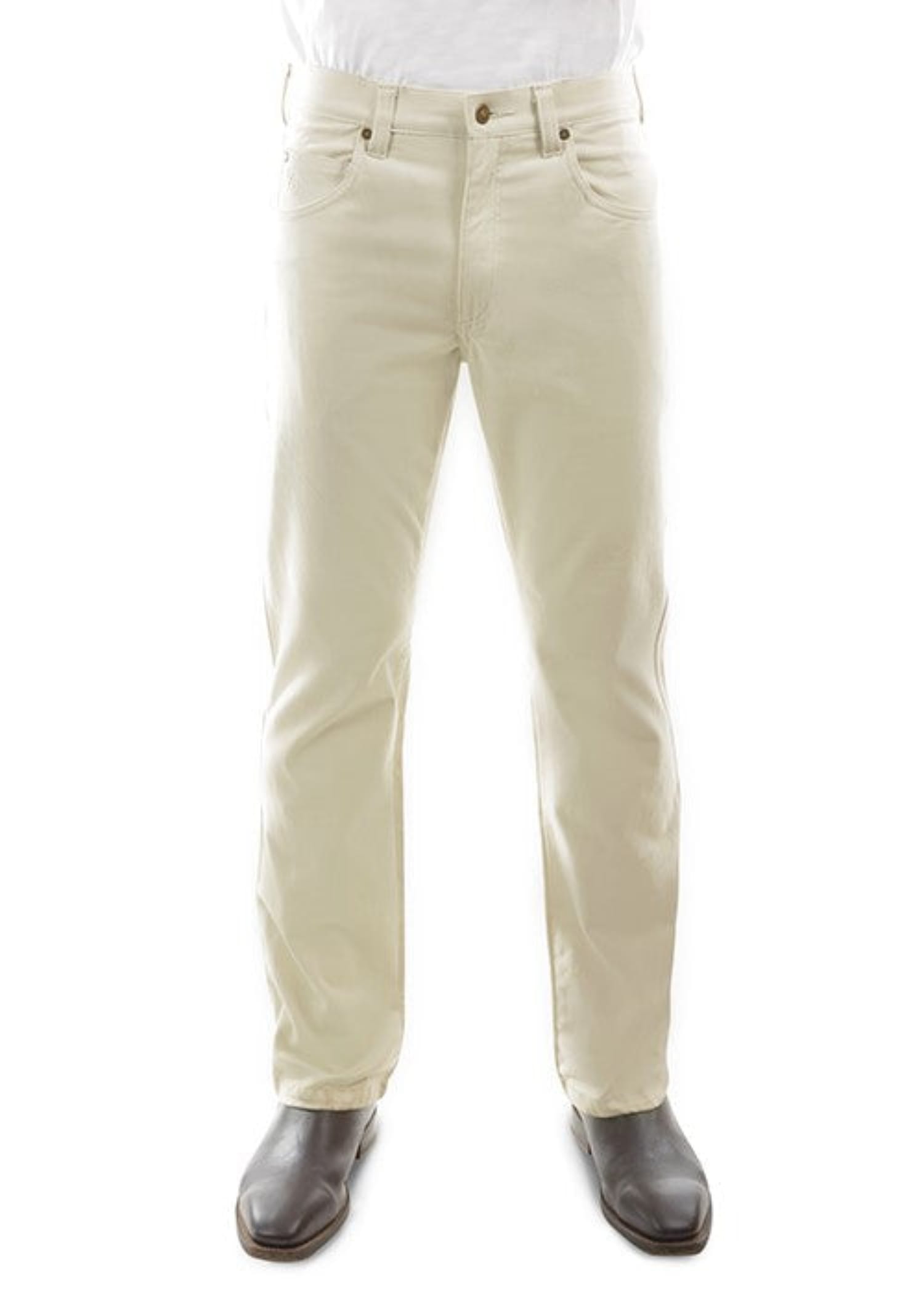 Thomas Cook Mens Jeans 30x32 / Stone Thomas Cook Moleskins Mens Stretch Comfort Waist