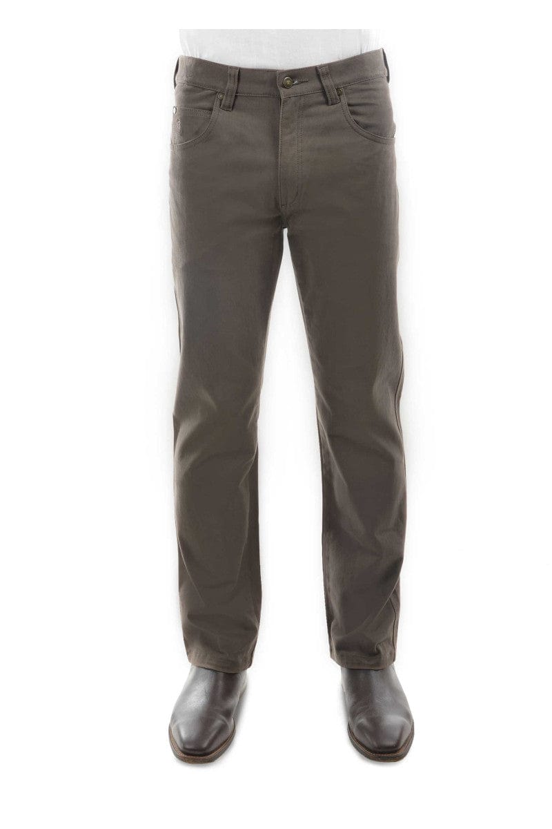Thomas Cook Mens Jeans Thomas Cook Mens Stretch Comfort Waist Moleskins Greystone (TCP1237007)