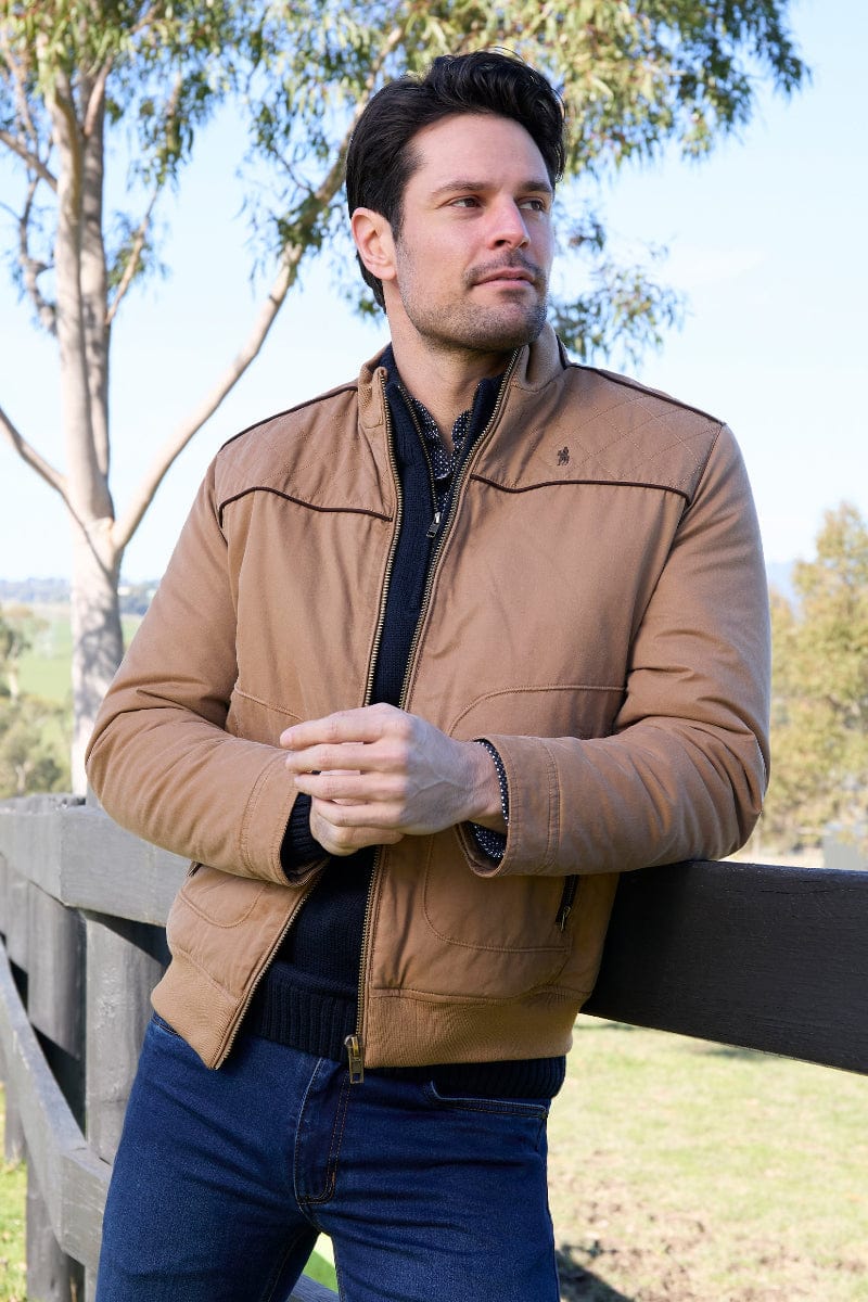 Thomas Cook Mens Jumpers, Jackets & Vests S / Camel Thomas Cook Jacket Mens Cam