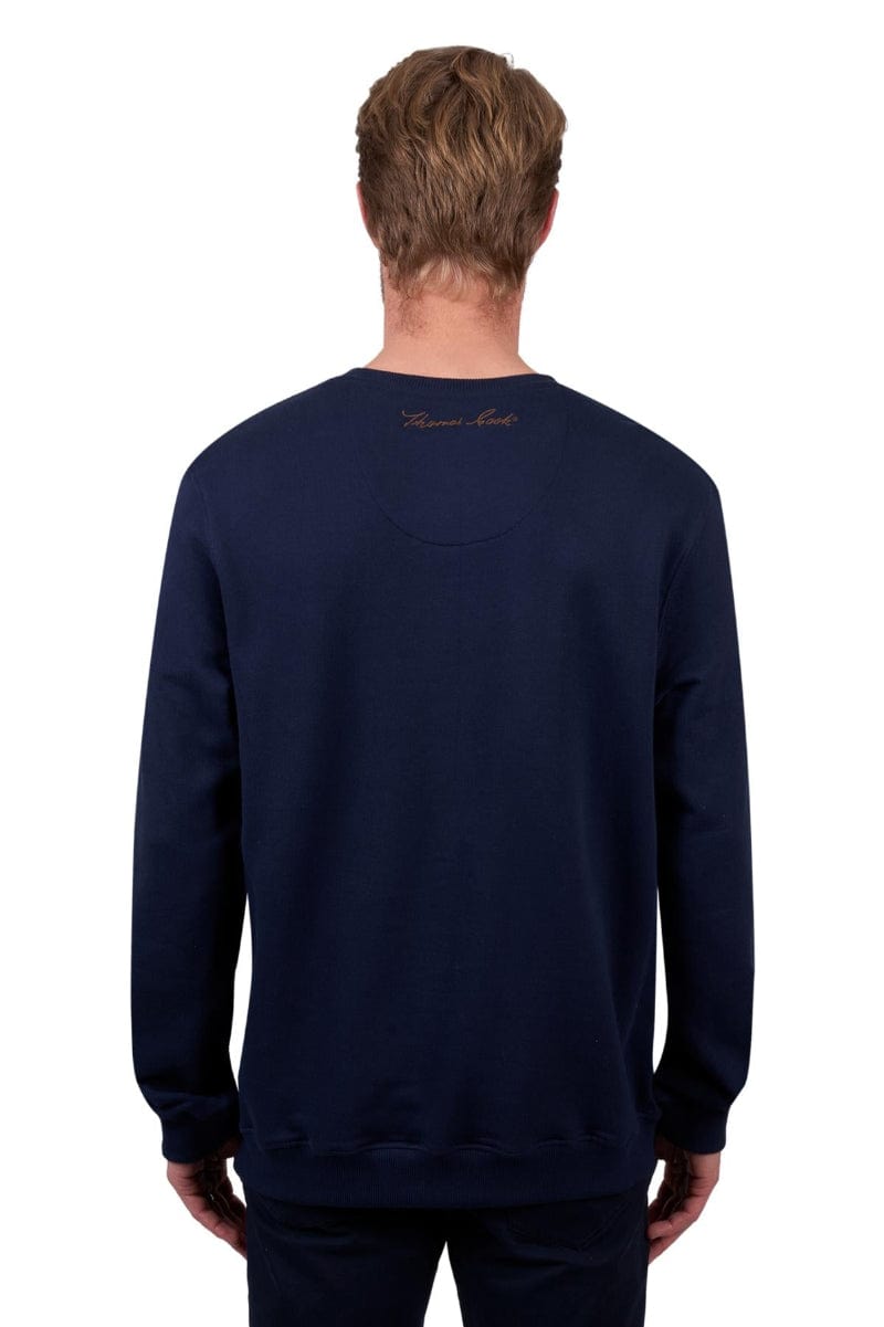 Thomas Cook Mens Jumpers, Jackets & Vests Thomas Cook Jumper Mens Thomas Crew