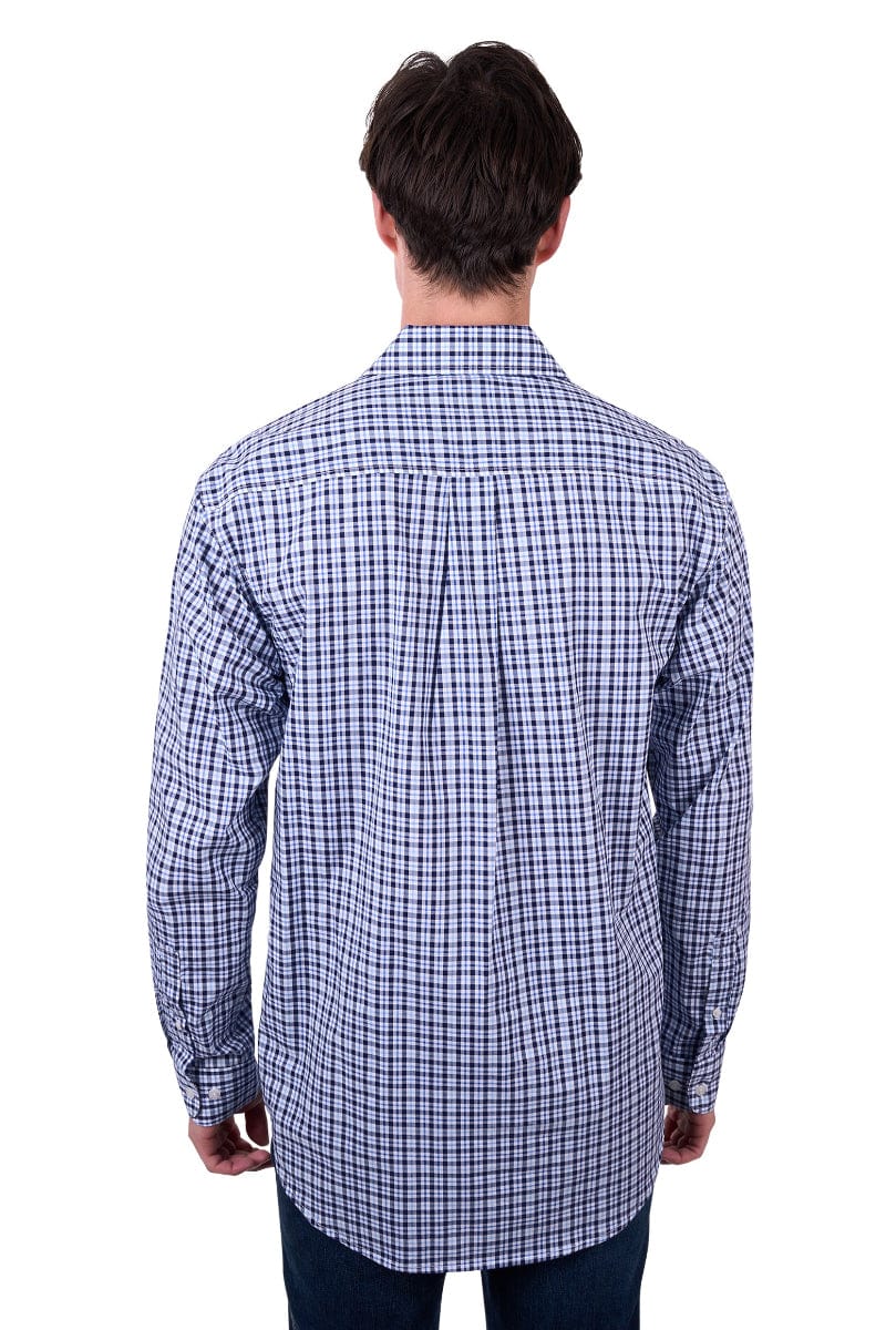 Thomas Cook Mens Shirts Hard Slog Mens Shirt Coney Half Button