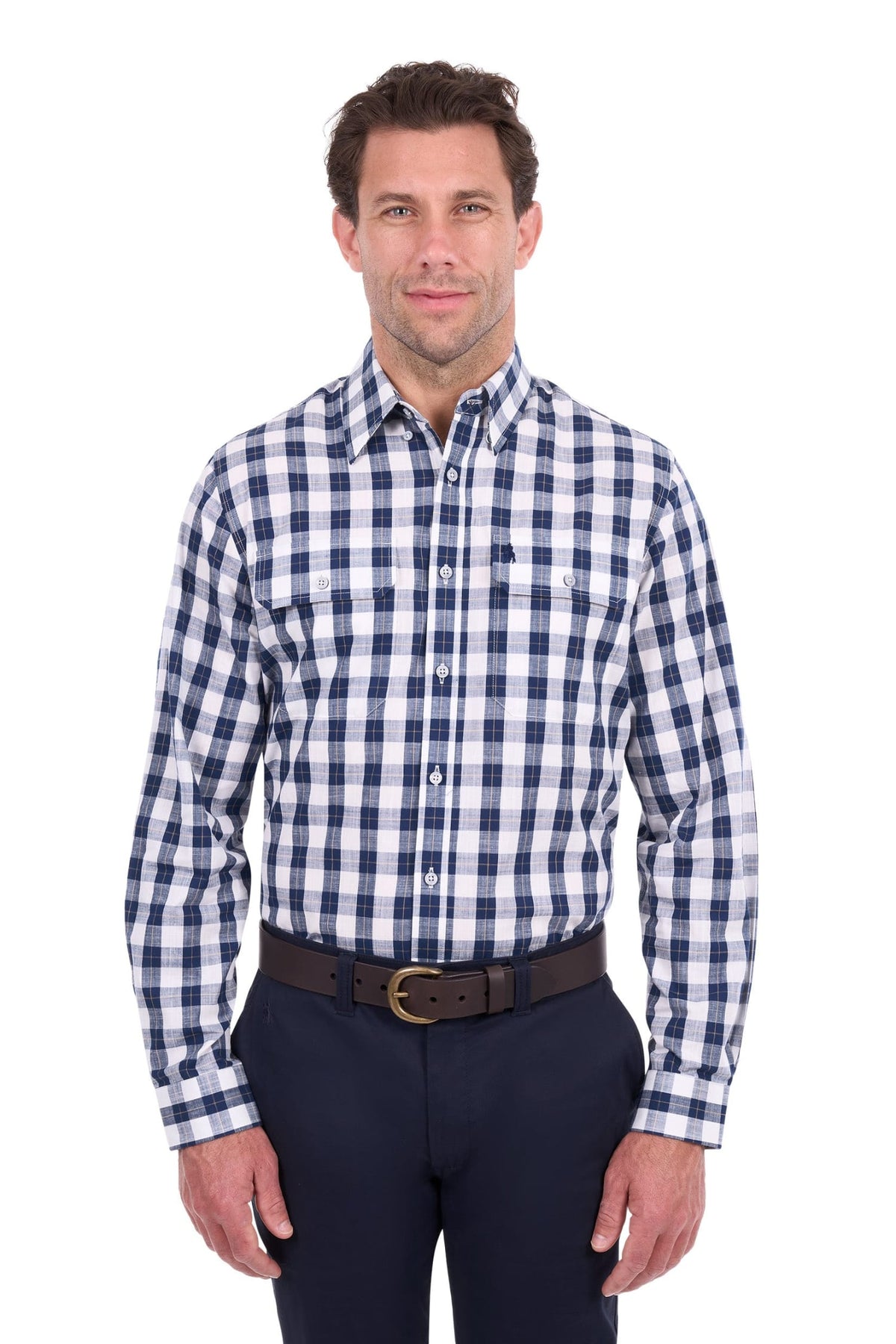 Thomas Cook Mens Shirts M / Navy/White Thomas Cook Shirt Mens Ezra