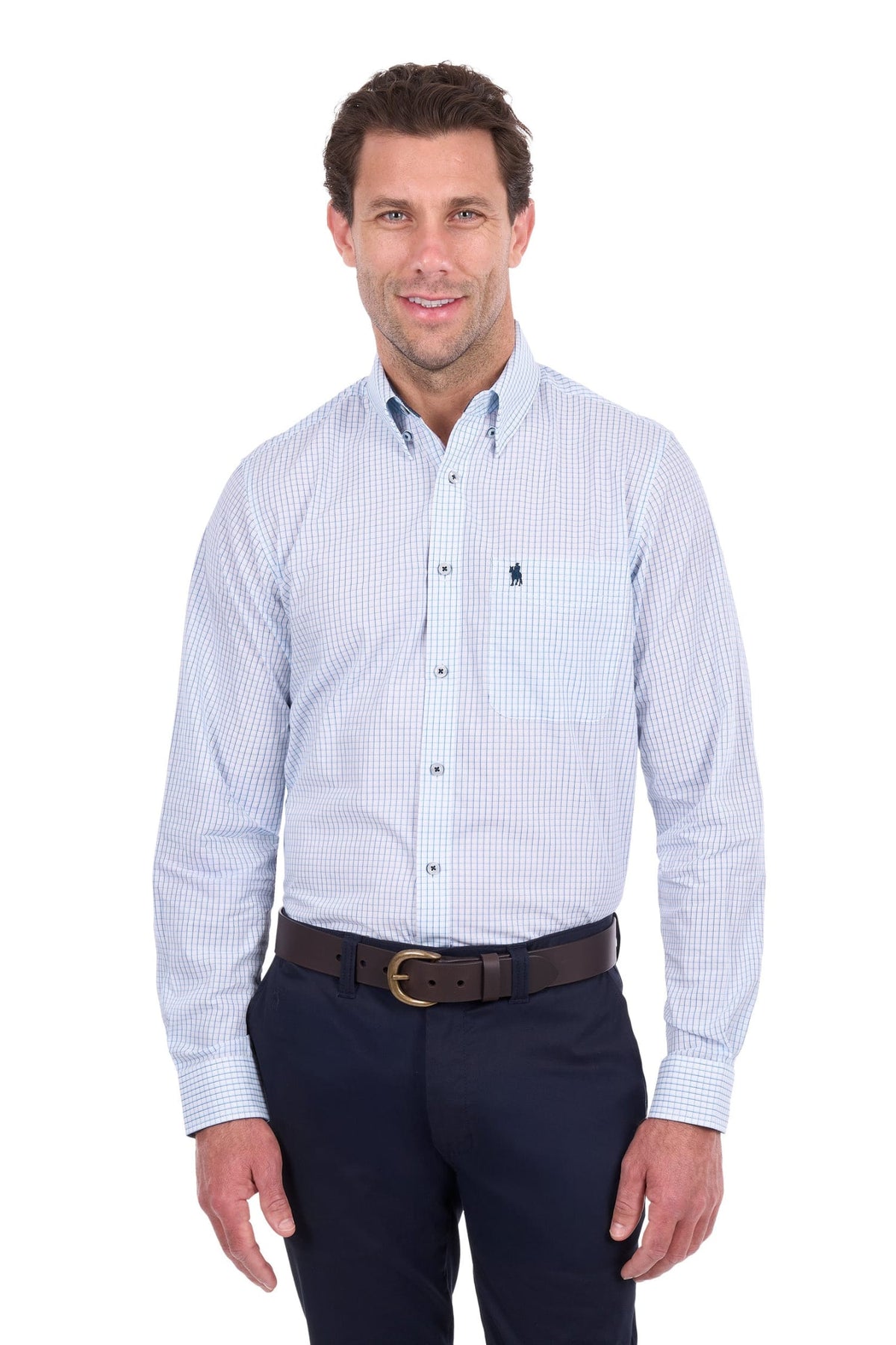Thomas Cook Mens Shirts M / White/Blue Thomas Cook Shirt Mens Leo