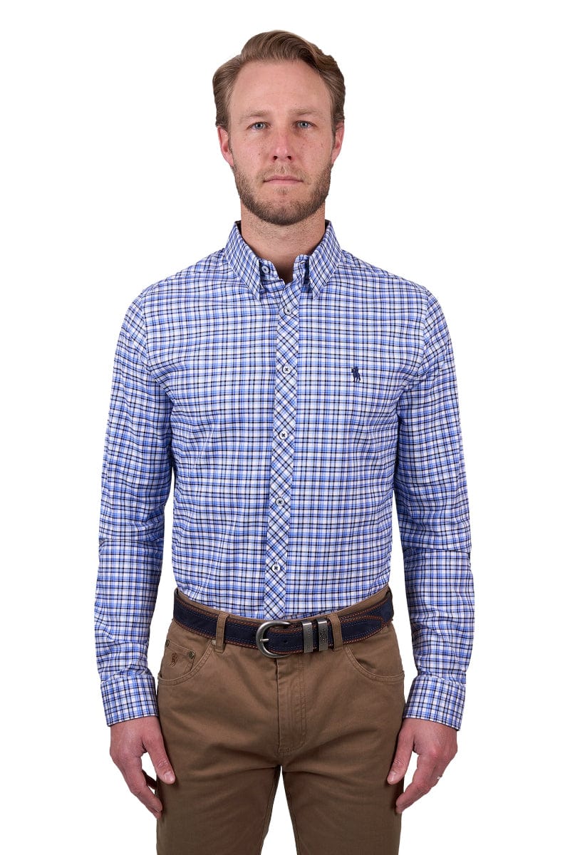 Thomas Cook Mens Shirts S / Blue Thomas Cook Shirt Mens Cruz Tailored