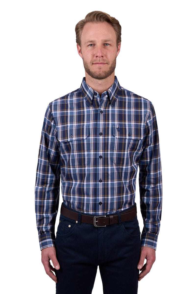 Thomas Cook Mens Shirts S / Navy/Multi Thomas Cook Shirt Mens Adrian