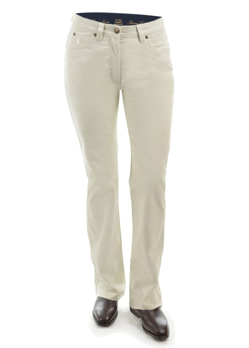 Thomas Cook Womens Jeans 13x34 / Stone Thomas Cook Jeans Womens Moleskin Wonder Sand (TCP2229007)