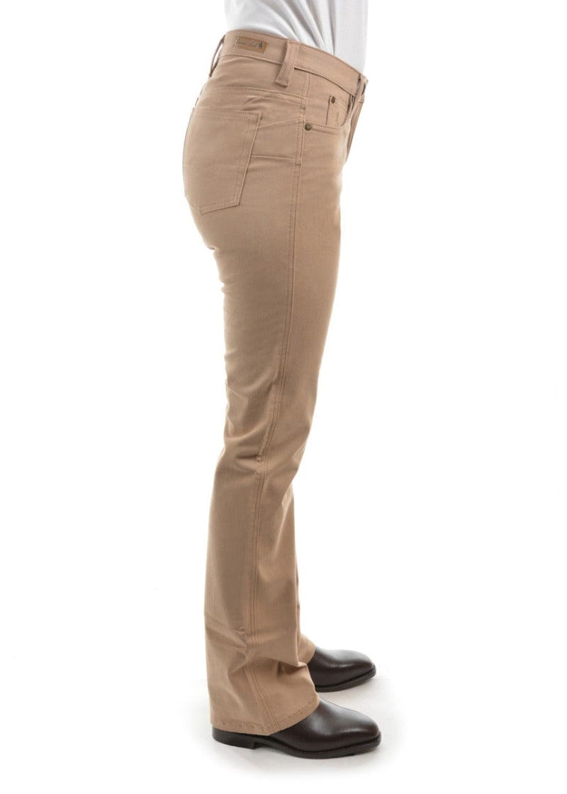 Thomas Cook Womens Jeans Thomas Cook Jeans Womens Moleskin Wonder Sand (TCP2229007)