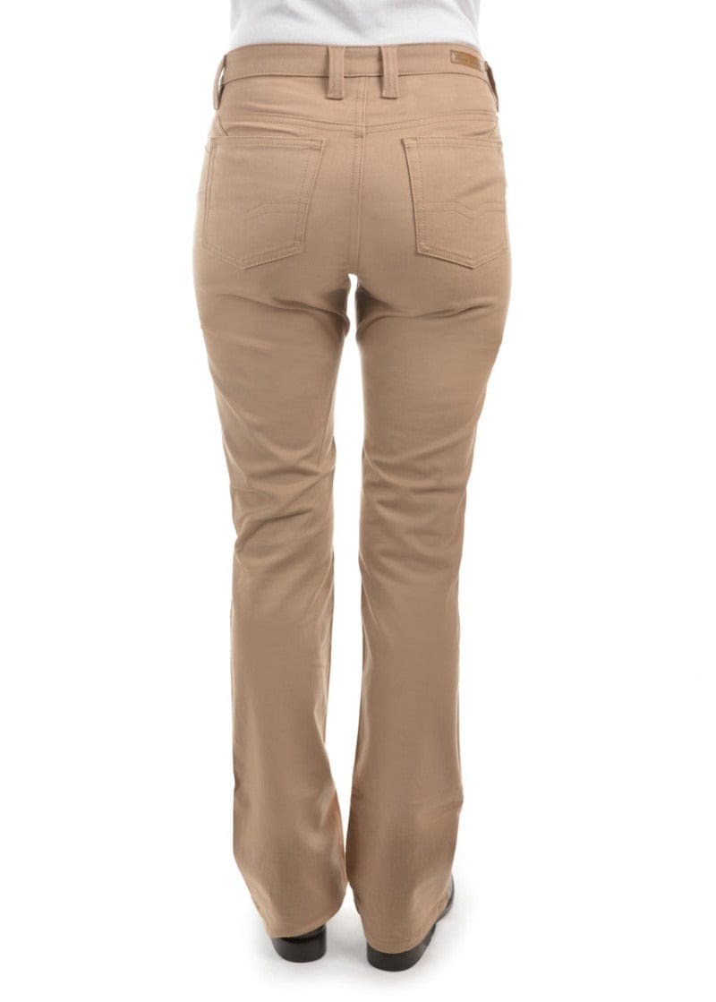 Thomas Cook Womens Jeans Thomas Cook Jeans Womens Moleskin Wonder Sand (TCP2229007)