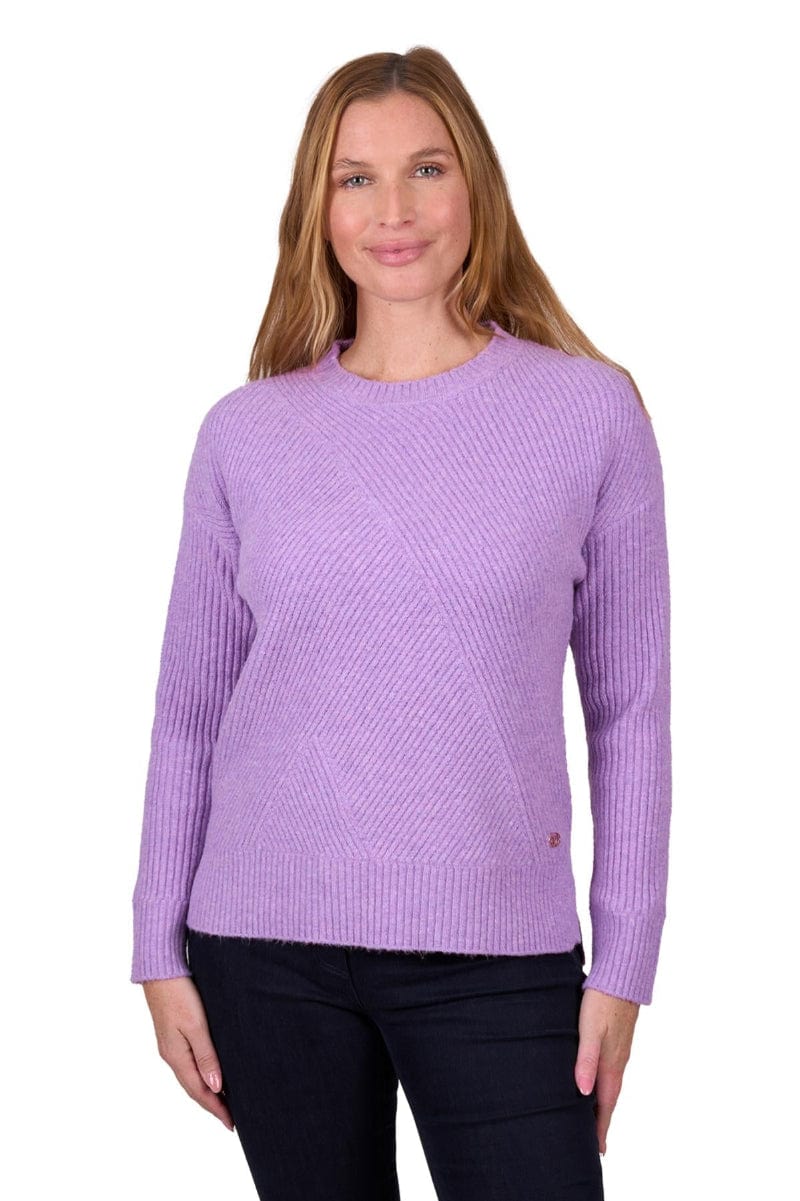 Thomas Cook Womens Jumpers, Jackets & Vests 08 / Lilac Marle Thomas Cook Jumper Womens Sofia