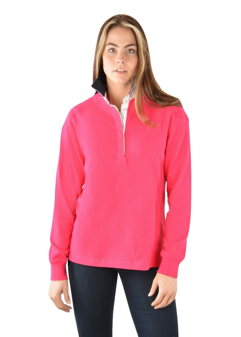 Thomas Cook Womens Jumpers, Jackets & Vests 8 / Bright Rose Thomas Cook Rugby Womens Beth Classic (T3W2506093)