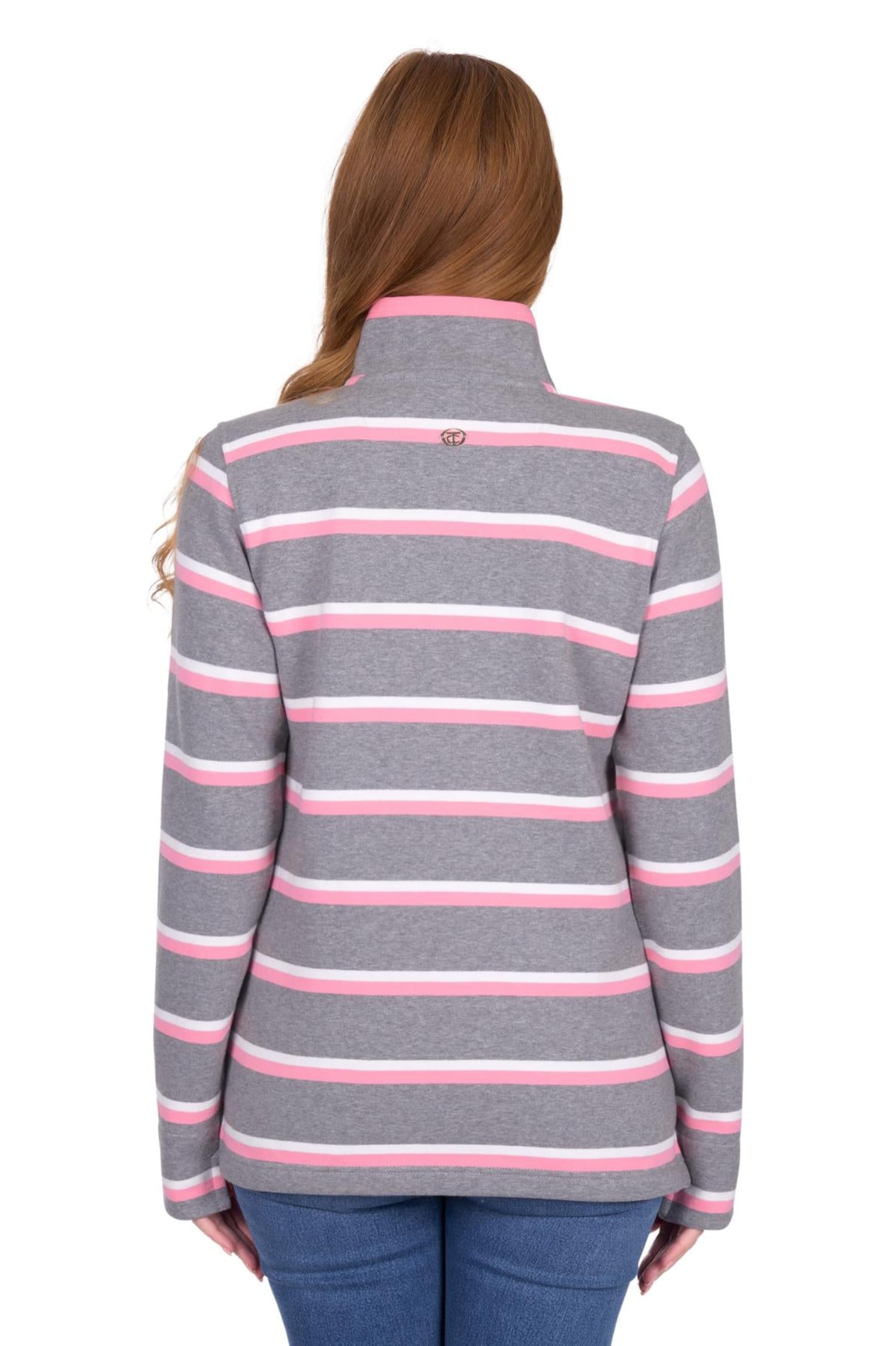 Thomas Cook Womens Jumpers- Jackets - Vests Thomas Cook Jumper Womens Jane 1/4 Zip Rugby