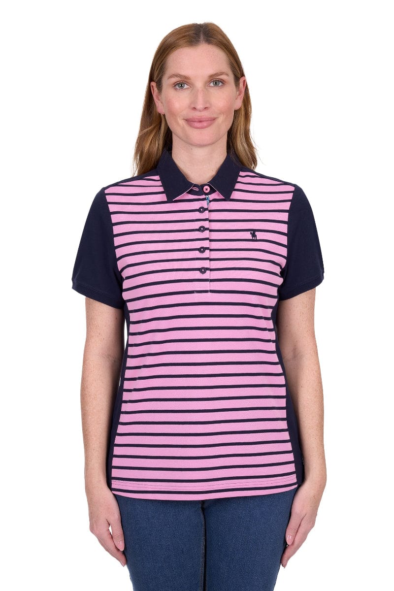 Thomas Cook Womens Shirts 08 / Pink Thomas Cook Polo Womens Connie