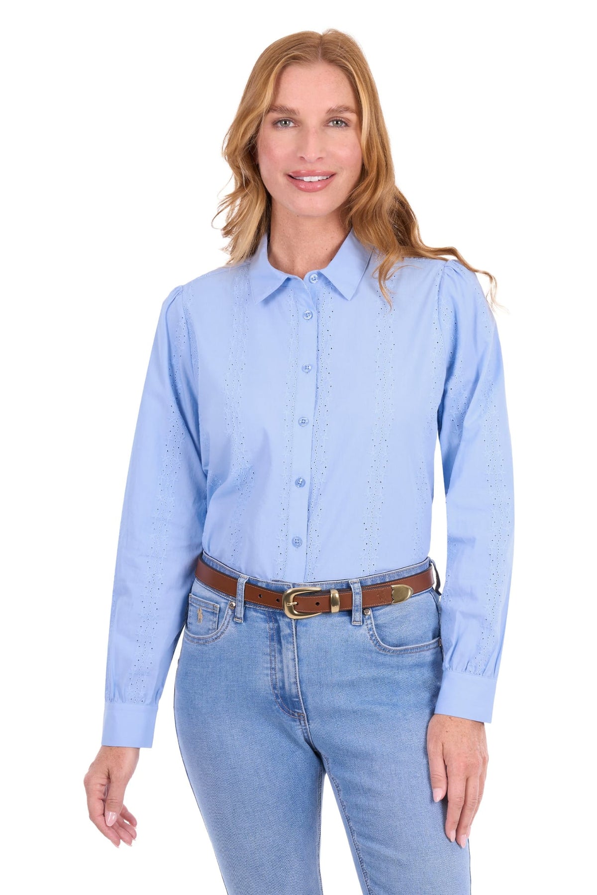 Thomas Cook Womens Shirts 10 / Blue Thomas Cook Shirt Womens Amara
