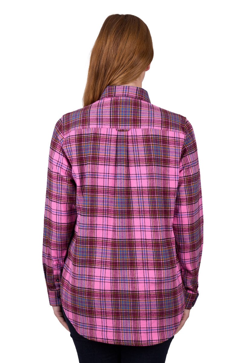 Thomas Cook Womens Shirts Dux-Bak Womens Jada Long Sleeve Thermal Shirt