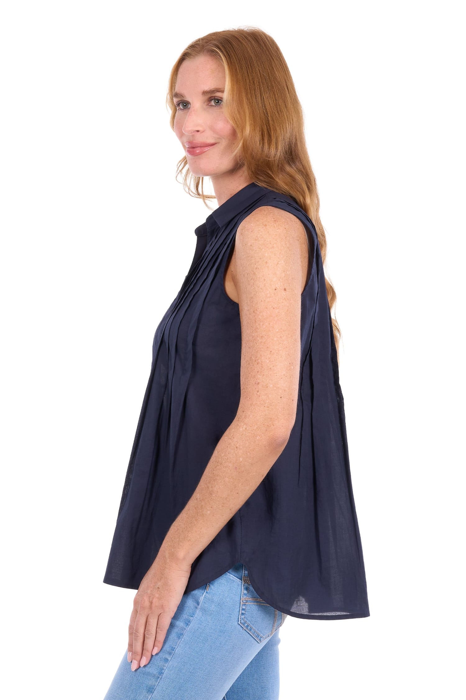 Thomas Cook Womens Shirts Thomas Cook Shirt Womens Pearl Sleeveless
