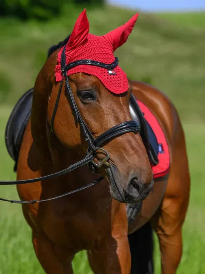 Tommy Hilfiger Fly Masks & Bonnets ONE SIZE / Primary Red Tommy Hilfiger Ear Bonnet Lexington