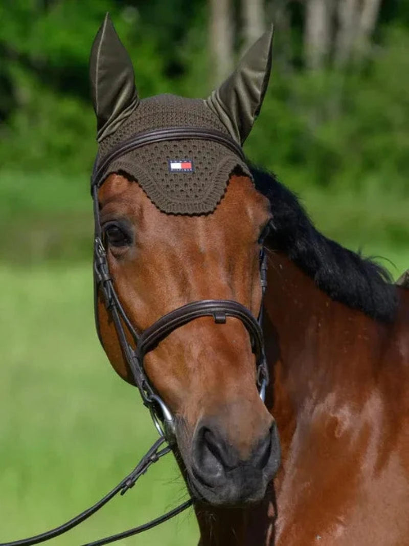 Tommy Hilfiger Fly Masks & Bonnets ONE SIZE / Utility Olive Tommy Hilfiger Ear Bonnet Lexington