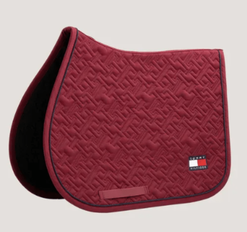 Tommy Hilfiger Saddle Pads English Full / Rouge Tommy Hilfiger Saddlepad Oxford Jump