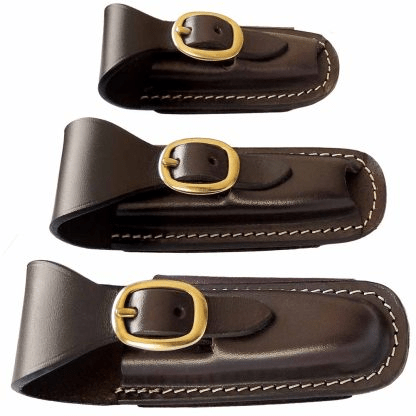 Toowoomba Saddlery Belt Accessories L TS Knife Pouch Side Lay with Buckle