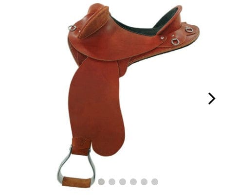 Toowoomba Saddlery Saddles 17in SQHB / Chestnut Toowoomba Condamine Drafter Fender Saddle