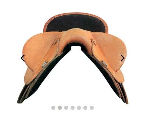 Toowoomba Saddlery Saddles 17in SQHB / Chestnut Toowoomba Condamine Drafter Fender Saddle