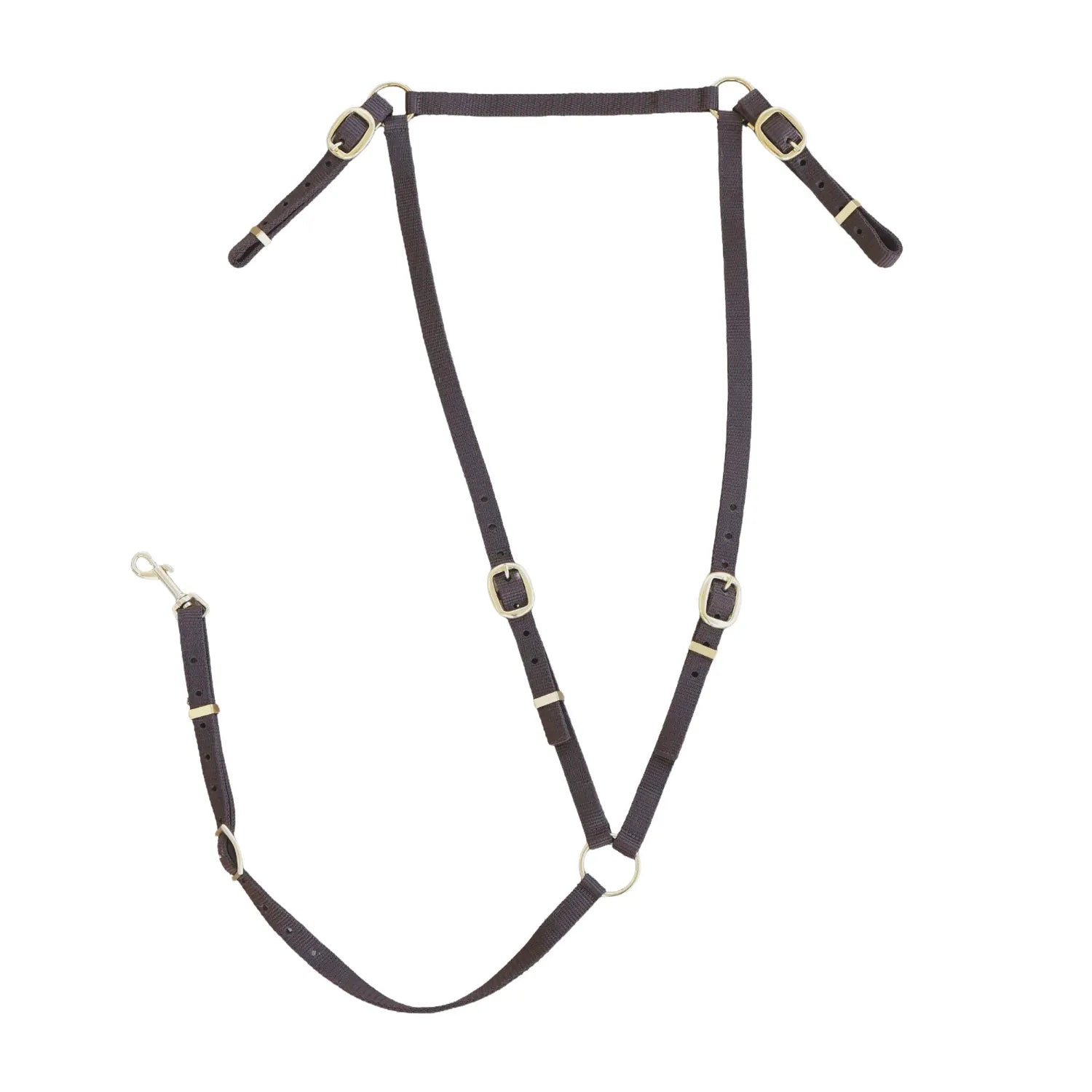 Toprail Breastplates - Martingales Cob-Full Toprail Webbing Breastplate