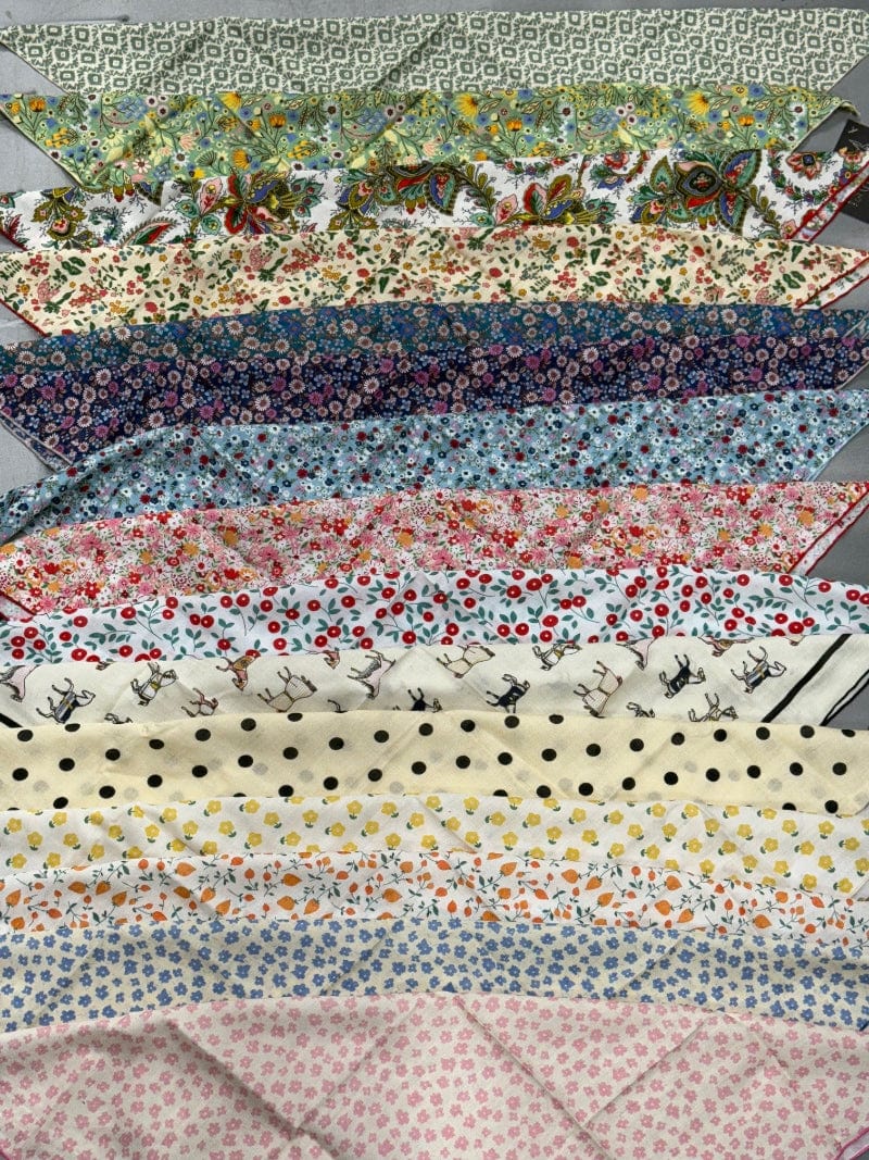 Toprail Equine Bandanas & Scarves Assorted 1773 Neck Scarves Cotton Blend Printed