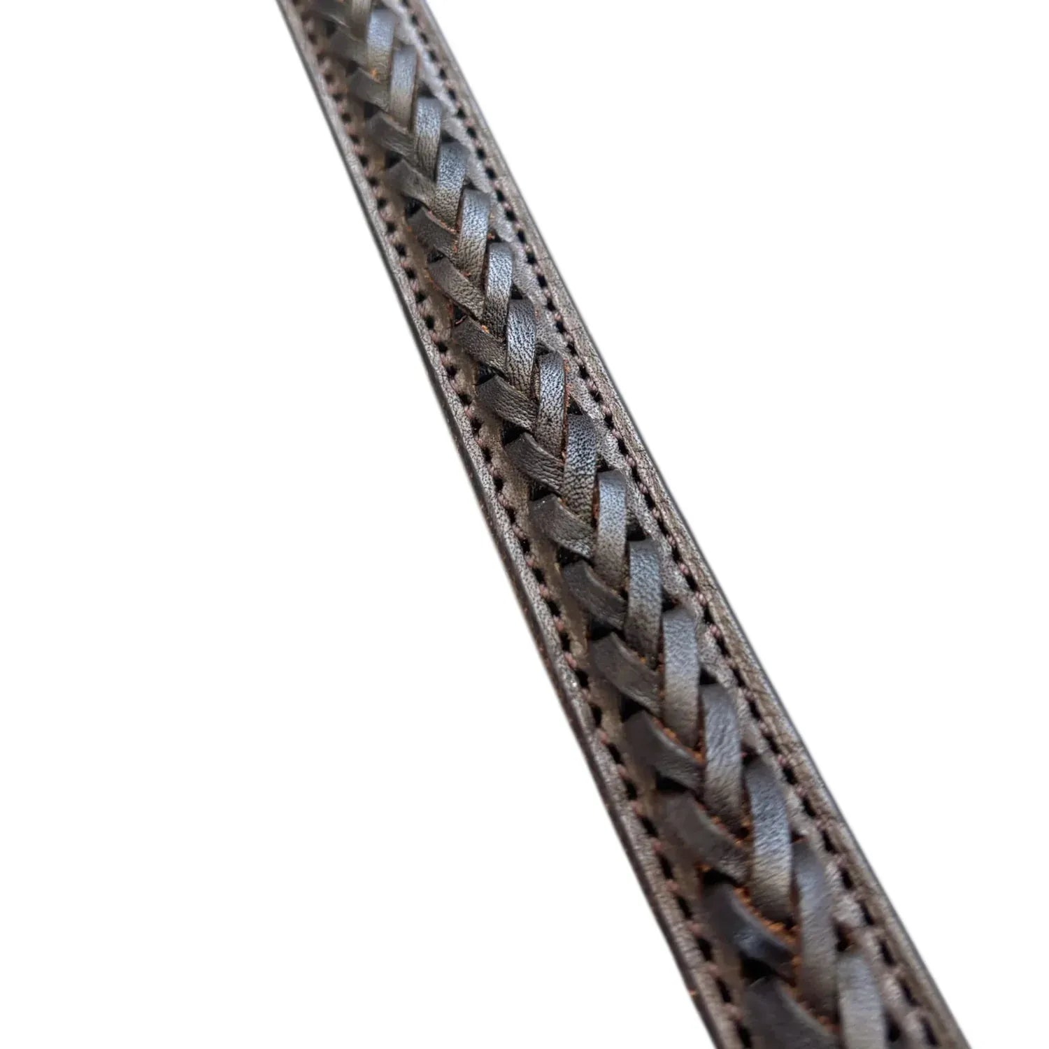 Toprail Equine Breastplates - Martingales Cob/Full Toprail Equine Breastplate Contrast Plait Deep V
