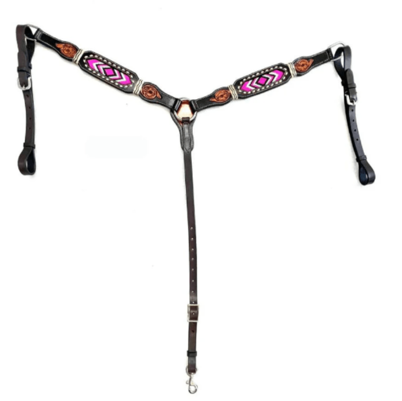 Premium Copper Dot Breast Collar for Equestrian Excellence main image 0