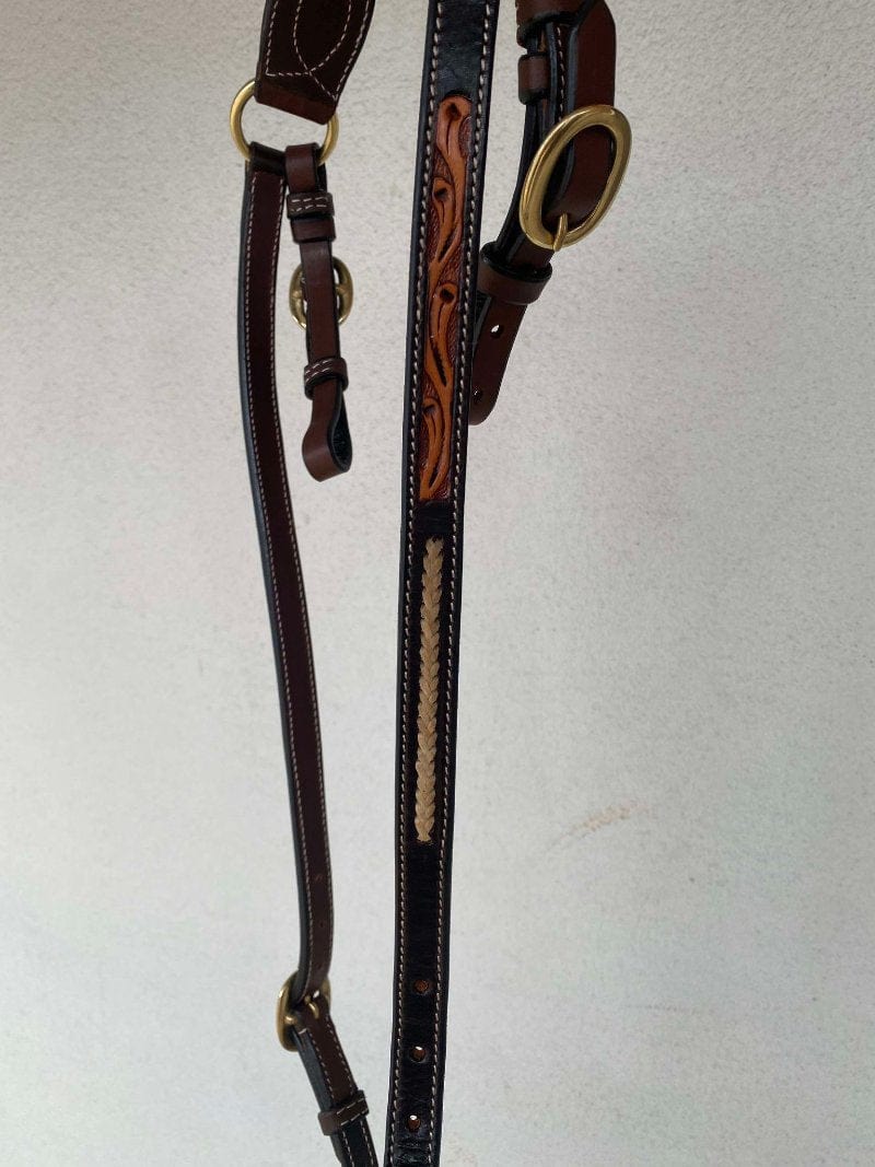 Premium Copper Dot Breast Collar for Equestrian Excellence