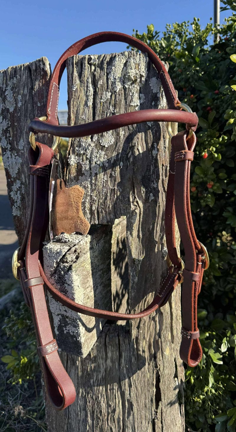 Toprail Equine Bridles Toprail Equine Bridle Ras Rolled Leather