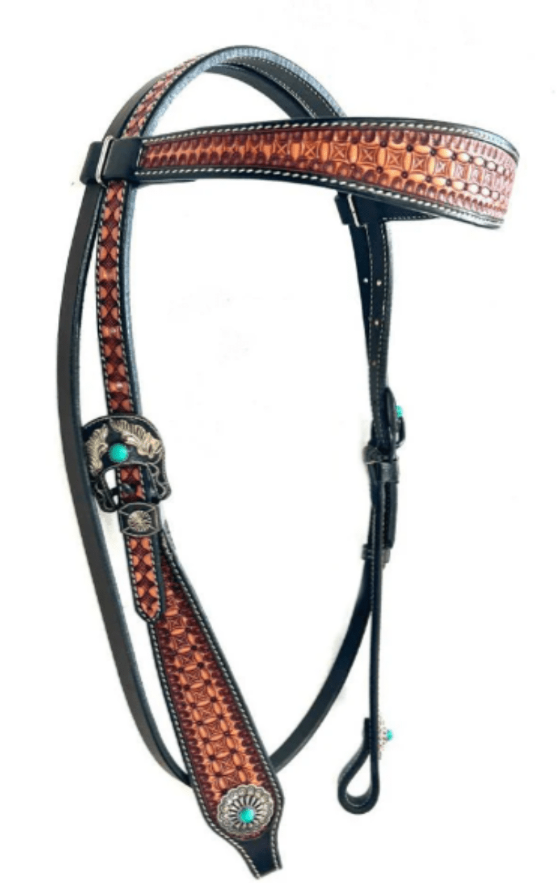 Toprail Equine Bridles Toprail Equine Bridle Virginian