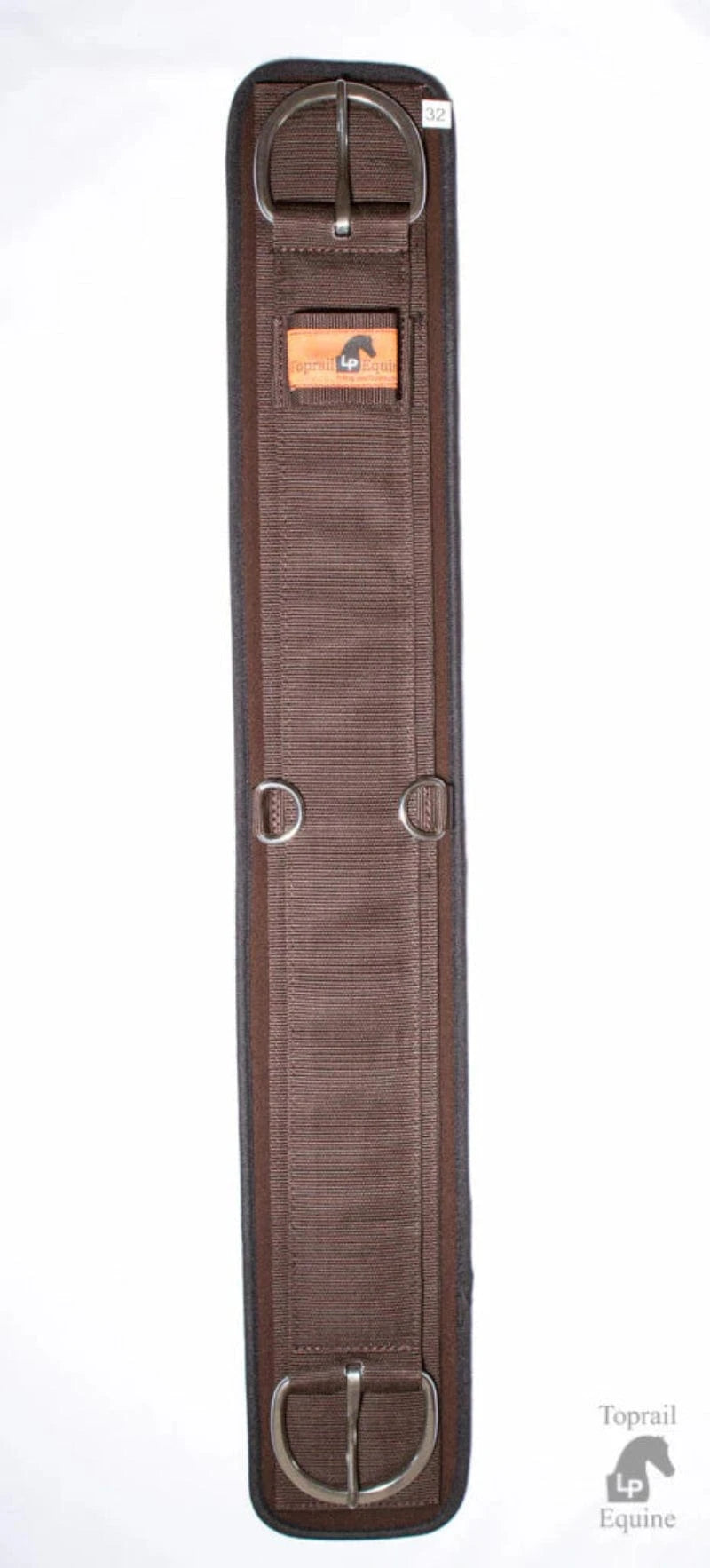 Toprail Equine Girths 26in / Brown Toprail Equine Cinch Straight Neoprene