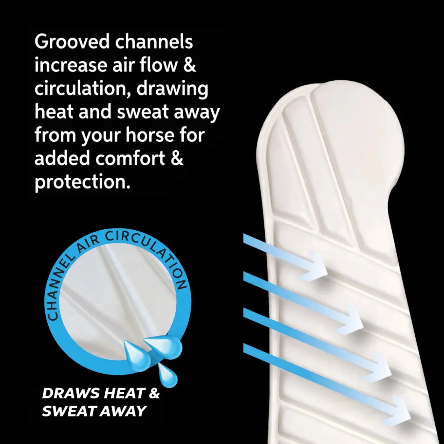 Toprail Equine Girths Toprail Equine Cinch Airflow Max Moulded