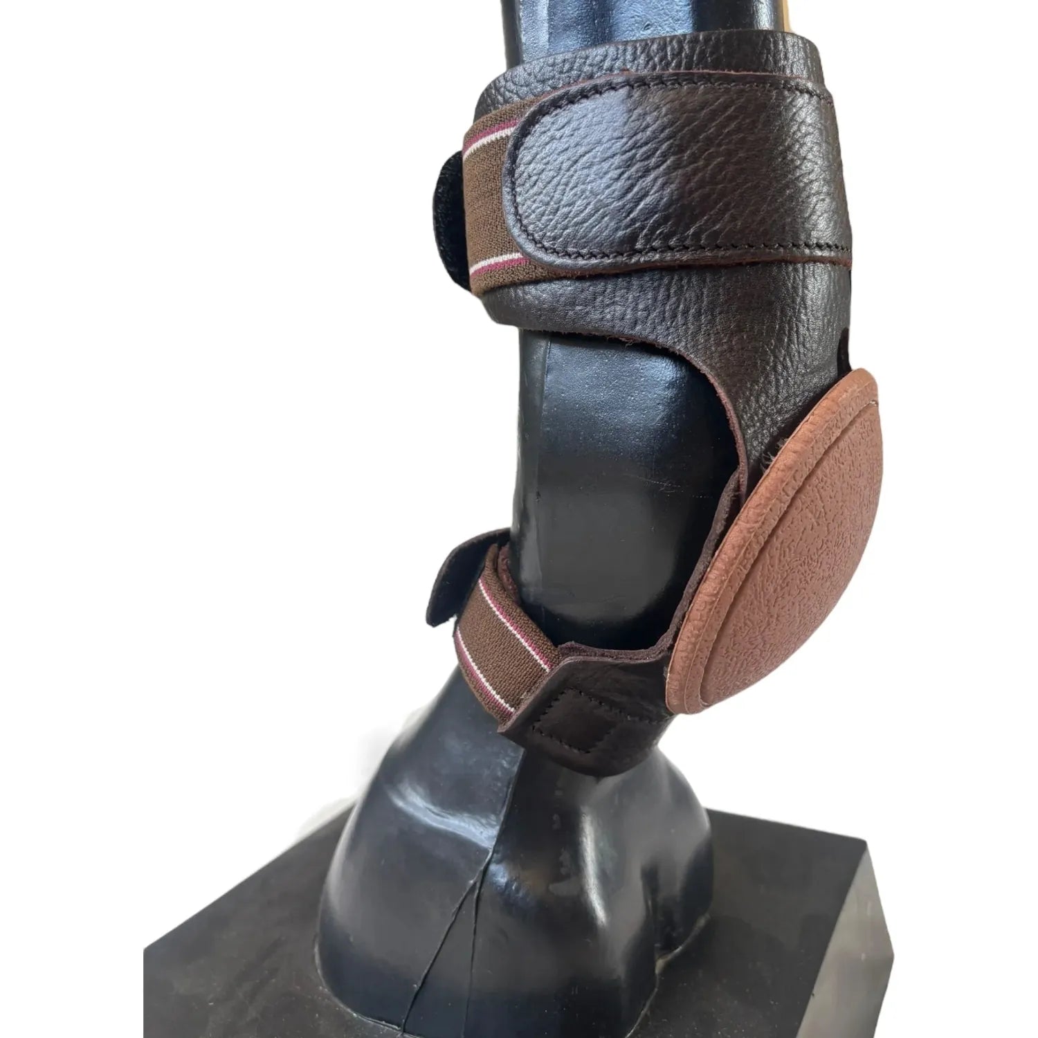 Toprail Equine Horse Boots - Bandages Toprail Equine Skid Boots Leather with Velcro